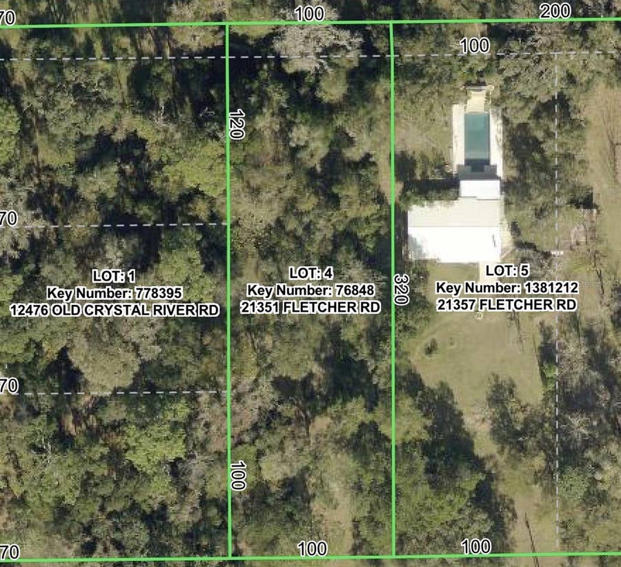 Property photo for 21351 FLETCHER ROAD, Brooksville, FL