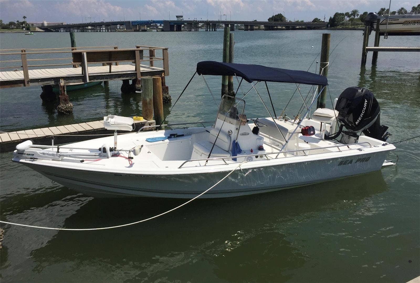 7740 BOCA CIEGA DRIVE, #201, St Pete Beach, FL 33706 Boat and trailer may be included with an acceptable offer, subject to separately agreed written terms.