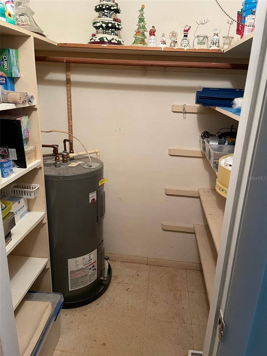 4217 ARBY PLACE, #4217, New Port Richey, FL 34652 Large pantry closet.