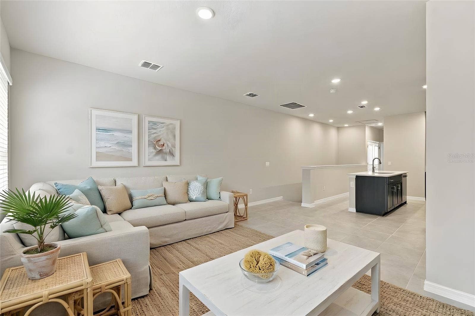1184 WILD CREST LANE, Daytona Beach, FL 32117 Family Room **Virtually Staged