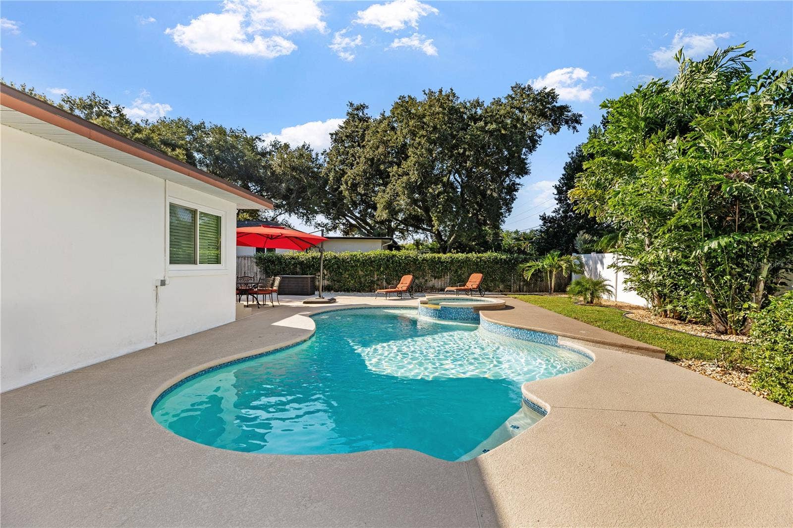 1324 WHITACRE DRIVE, Clearwater, FL 33764 Pool in the backyard