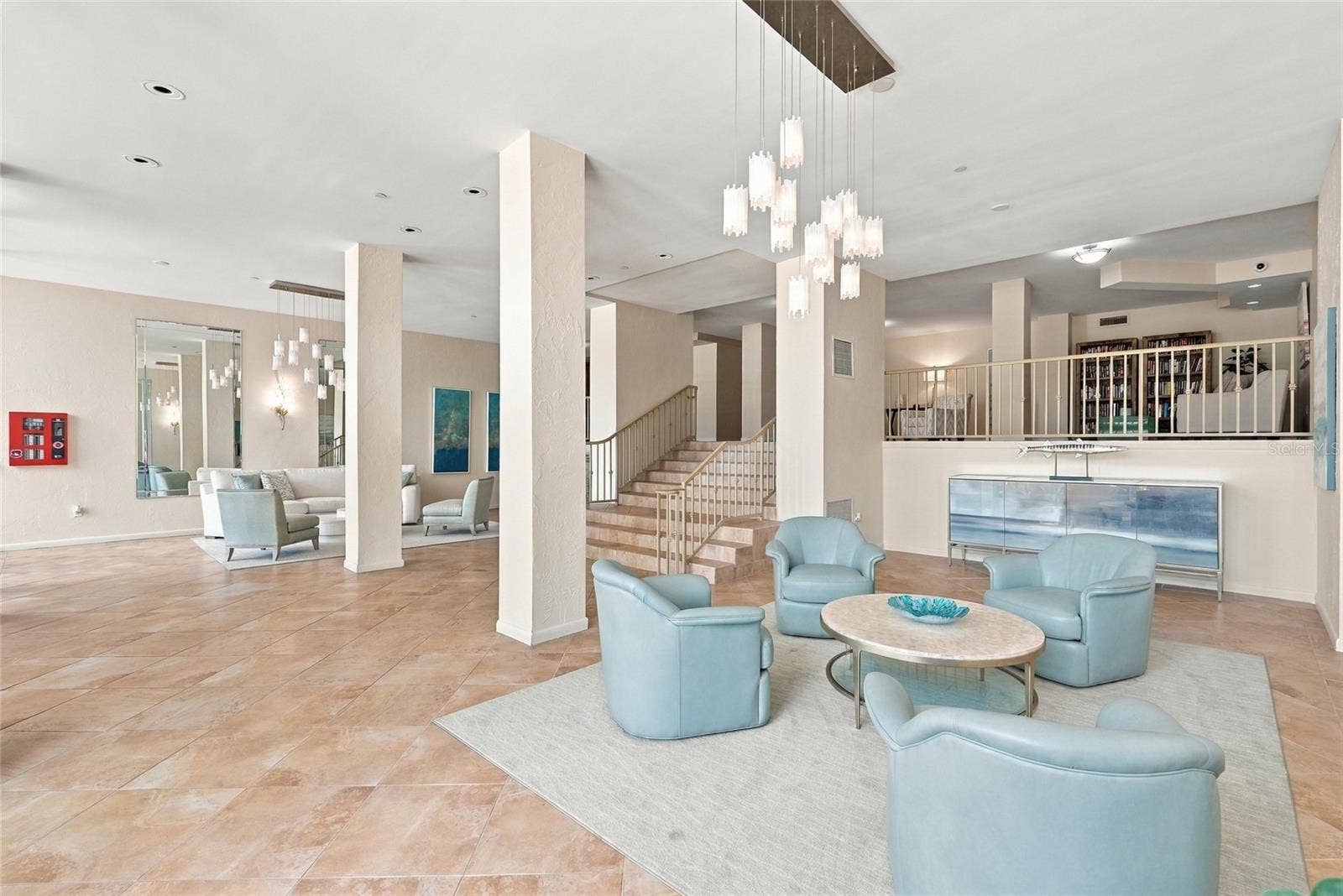 Lobby sitting area