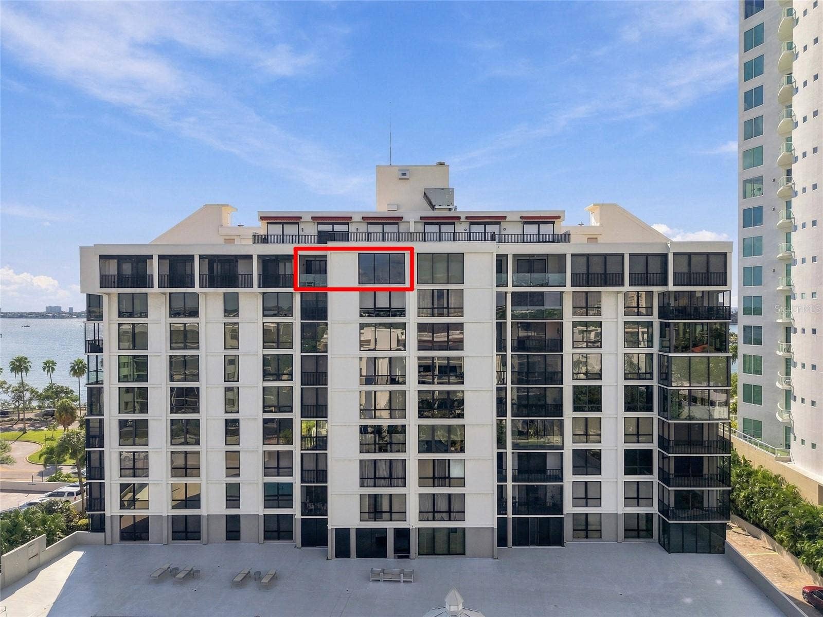 10th Floor facing Palm Avenue