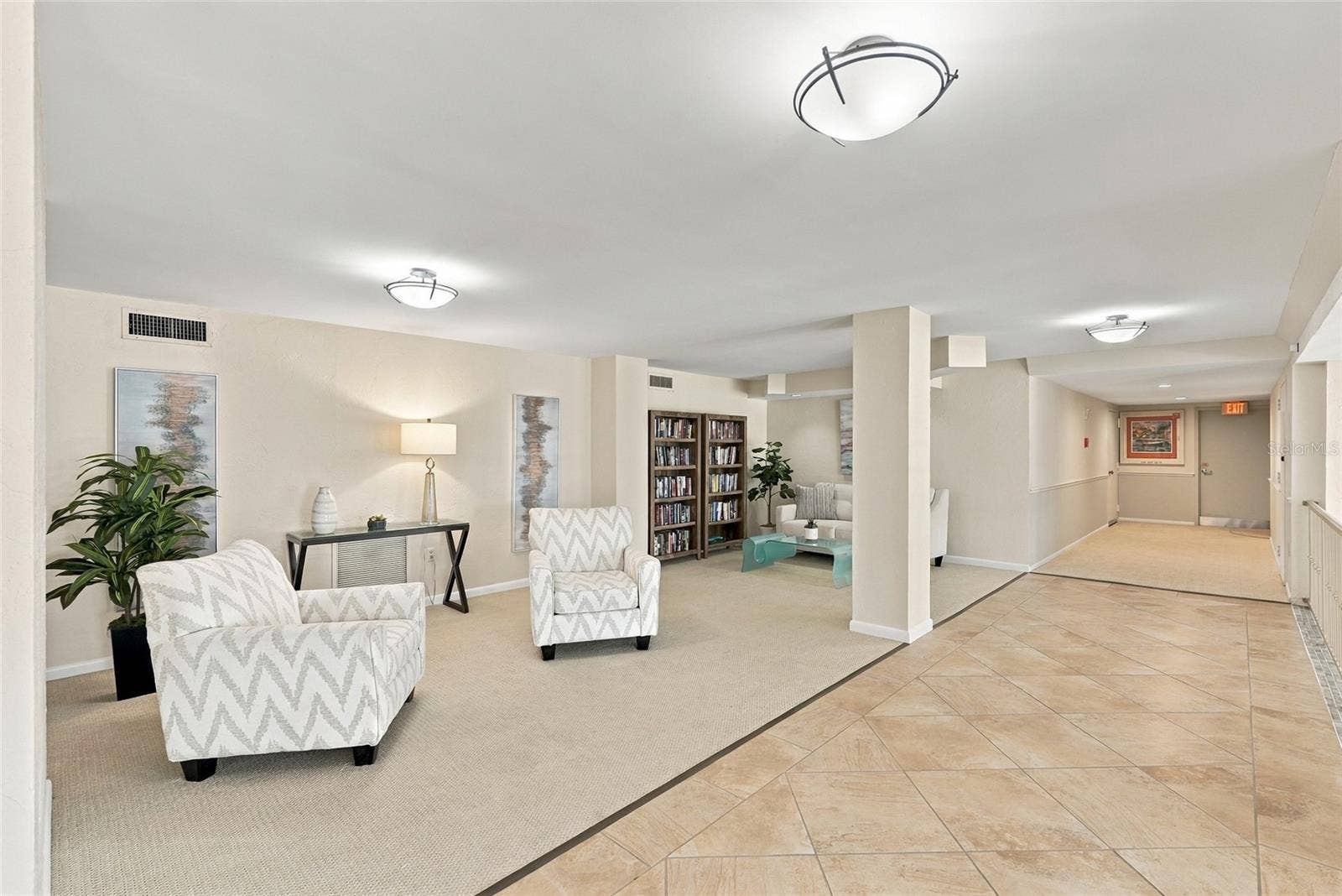 Lobby library