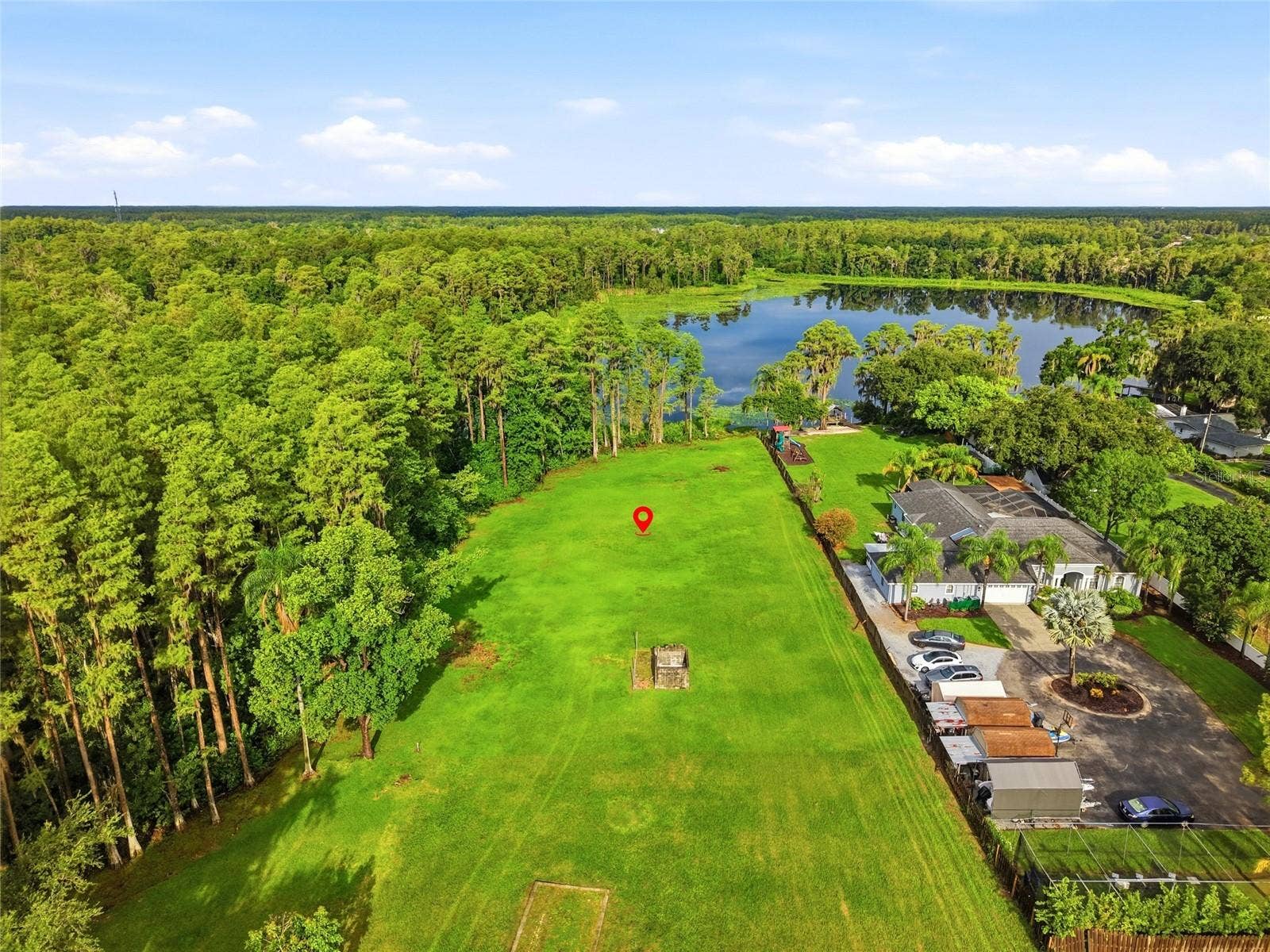 No HOA, No CDD, Private lakefront property