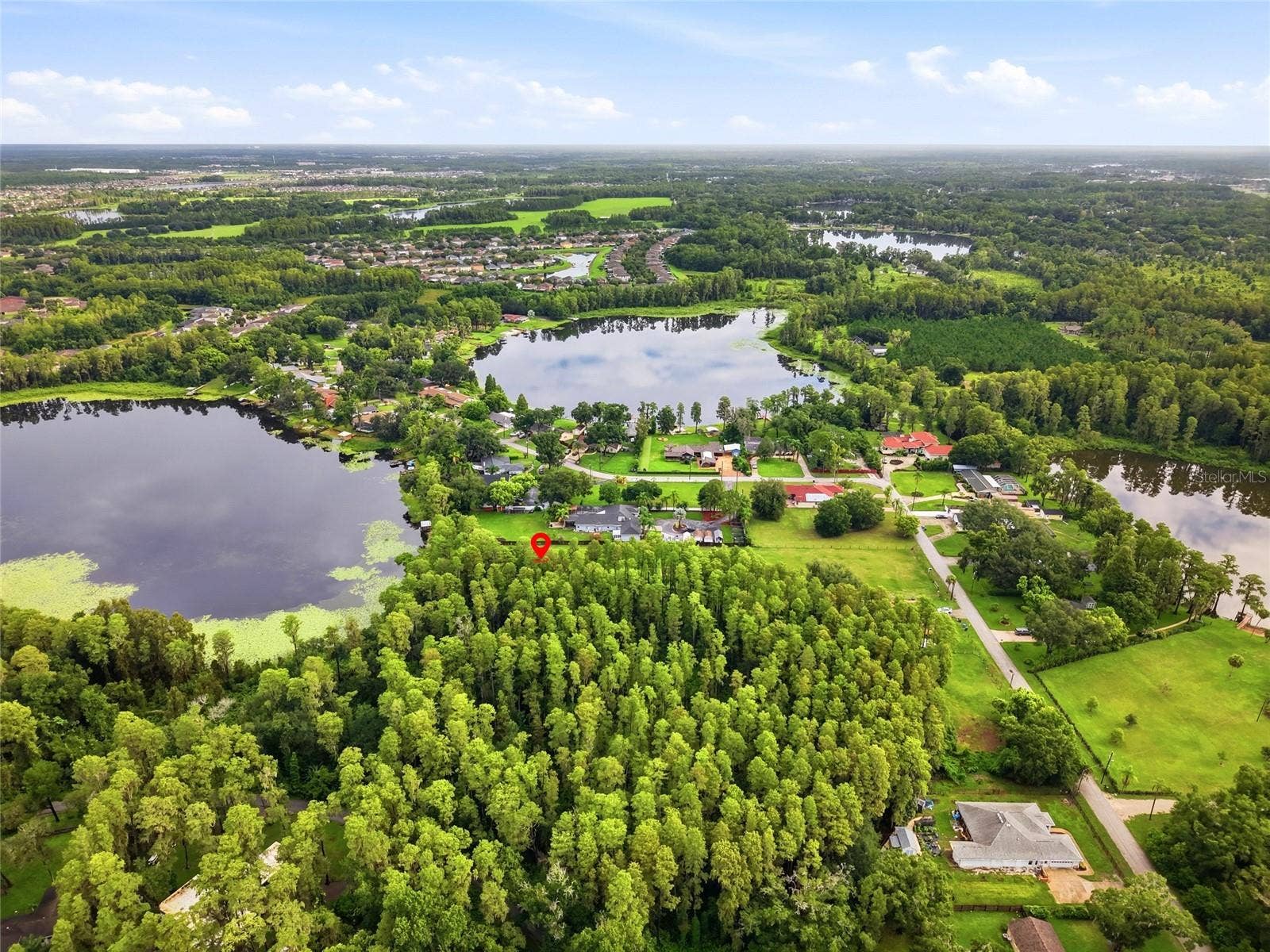 No HOA, No CDD, Private lakefront property