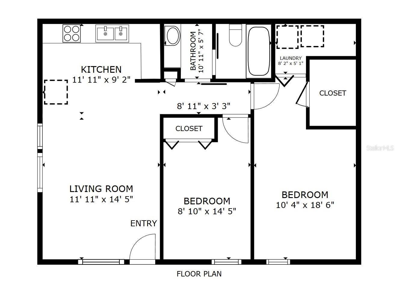 4337 TAHITIAN GARDENS CIRCLE, #E, Holiday, FL 34691 Floor Plan