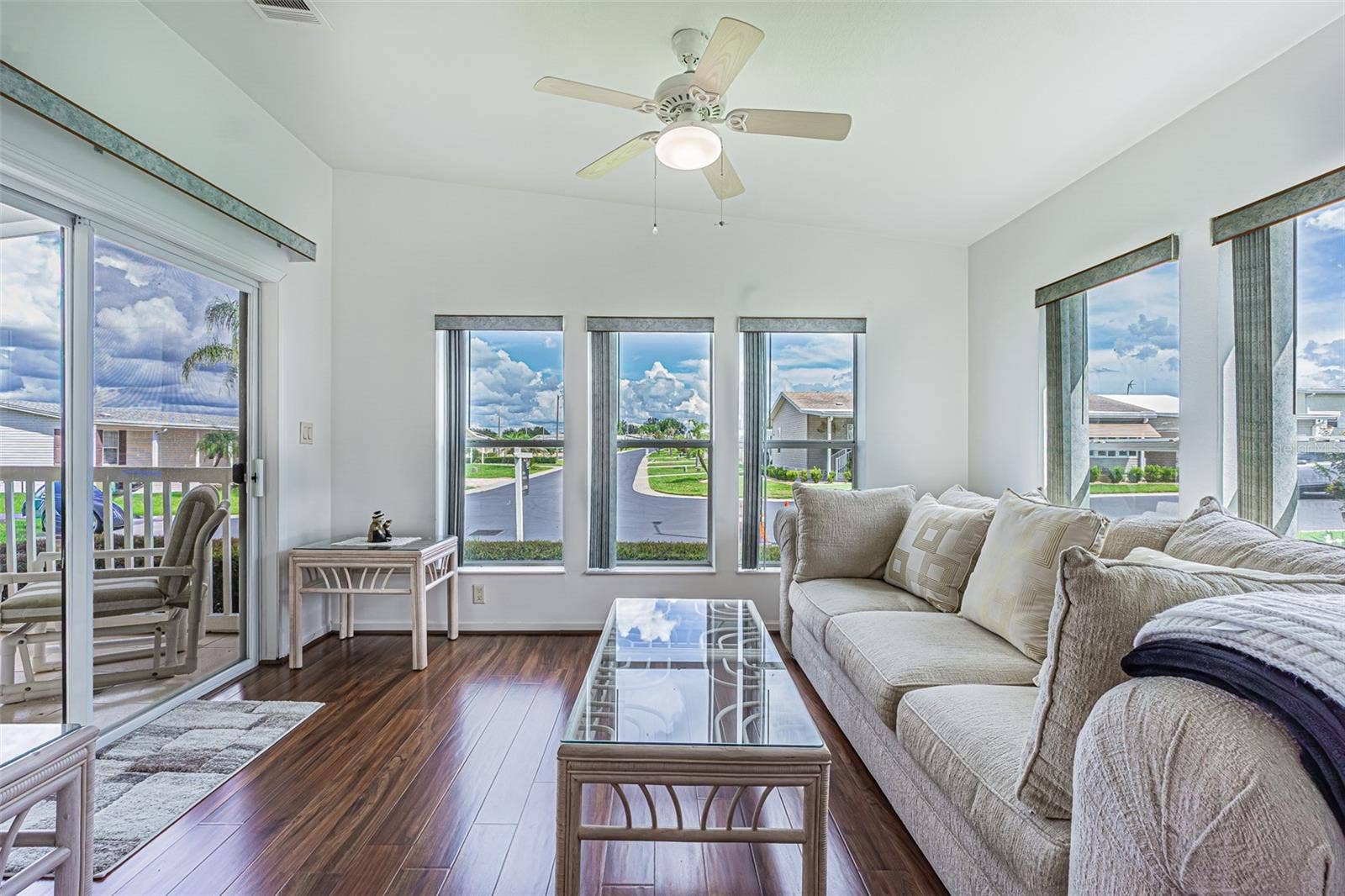 37232 NEUKOM AVENUE, Zephyrhills, FL 33541 Enclosed Florida room expands living space