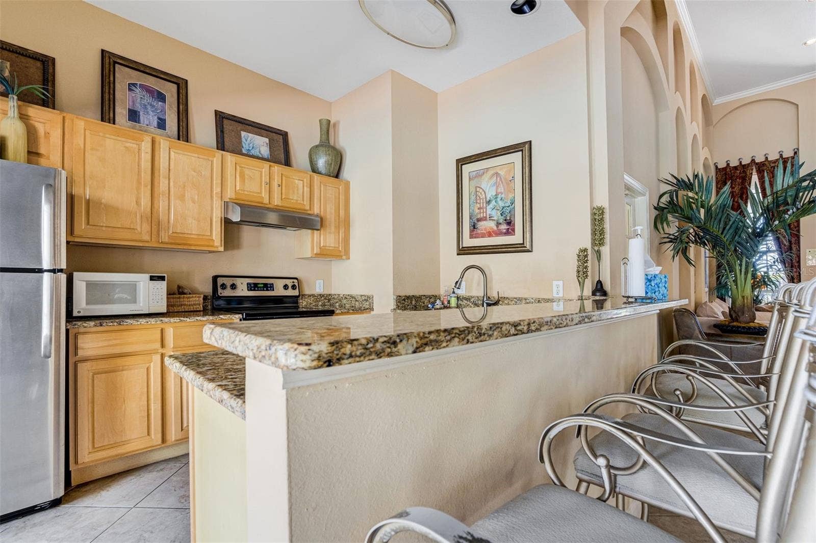 1230 S MISSOURI AVENUE, #704, Clearwater, FL 33756 Clubhouse kitchen