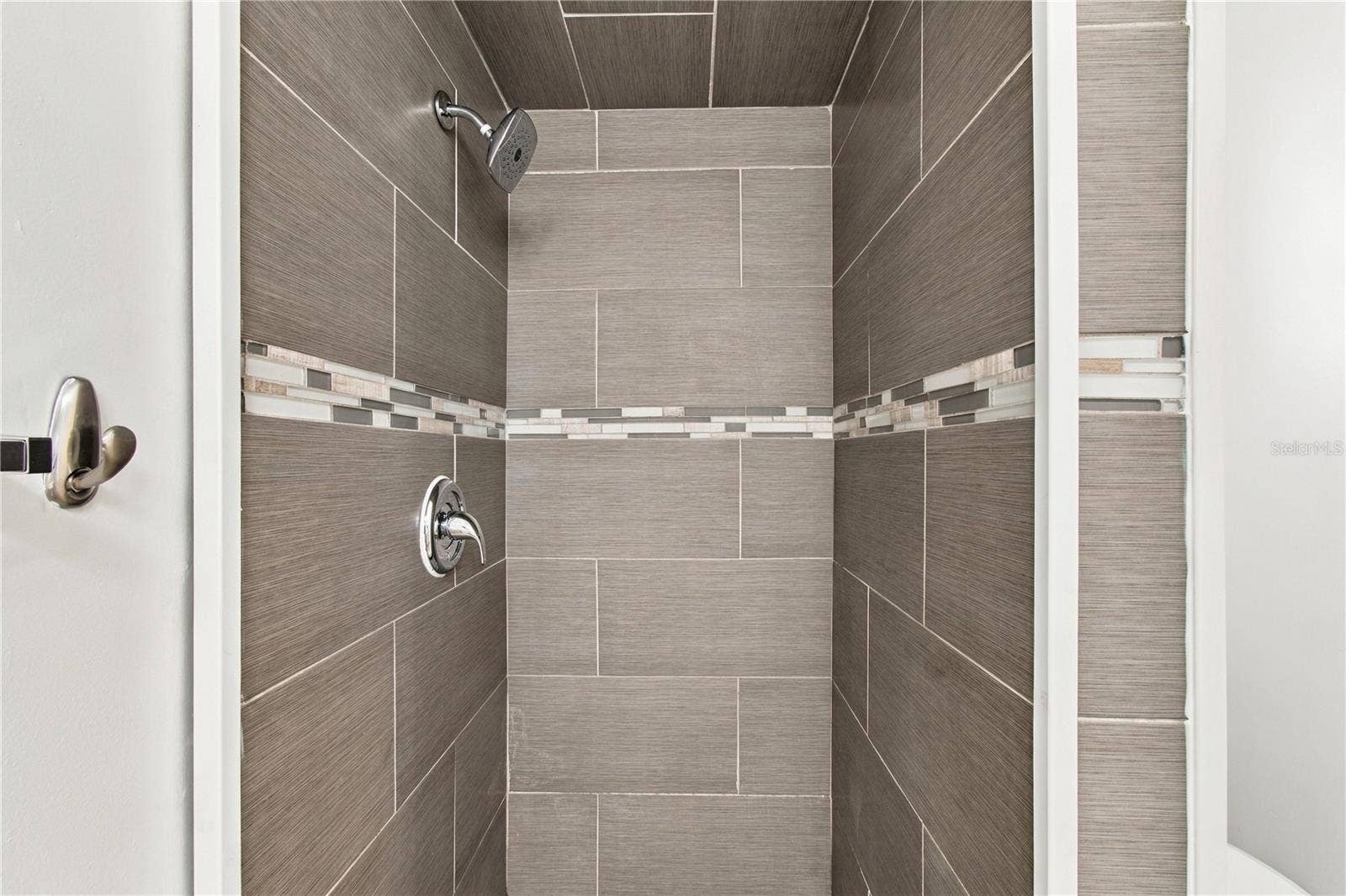10312 LAKE CARROLL WAY, Tampa, FL 33618 Primary bathroom shower