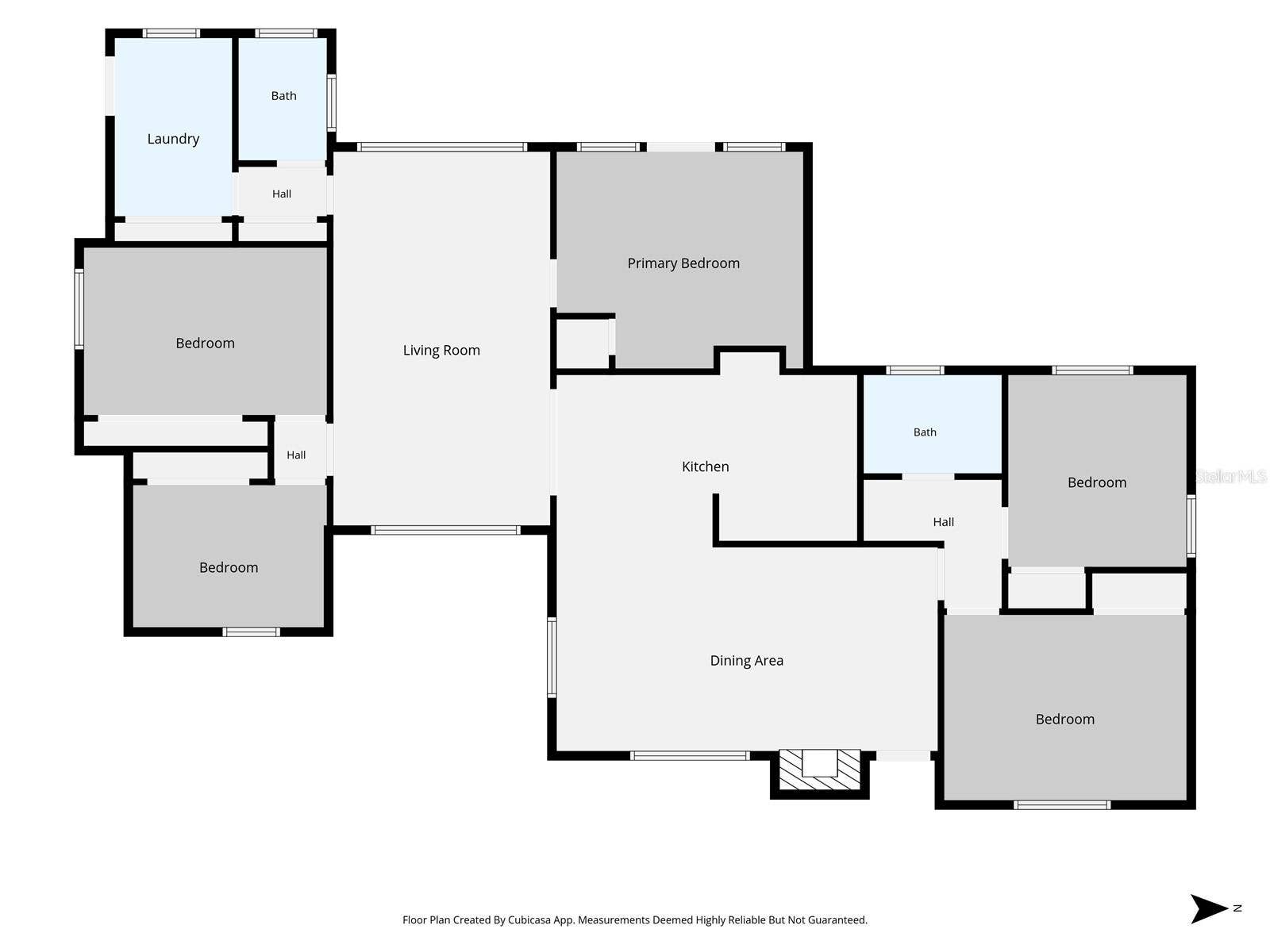 1134 62ND STREET, St Petersburg, FL 33710 Floor Plan