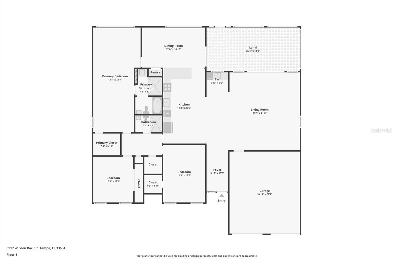 3917 E EDEN ROC CIRCLE, Tampa, FL 33634
