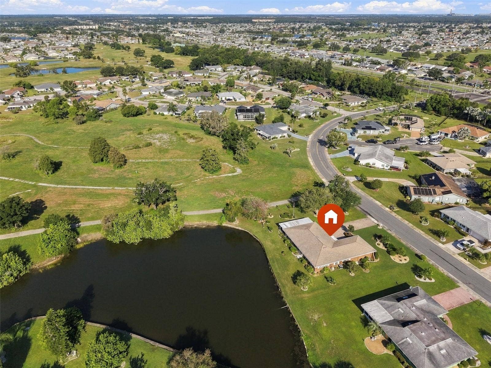 211 STONEHAM DRIVE, Sun City Center, FL 33573 Aerial view