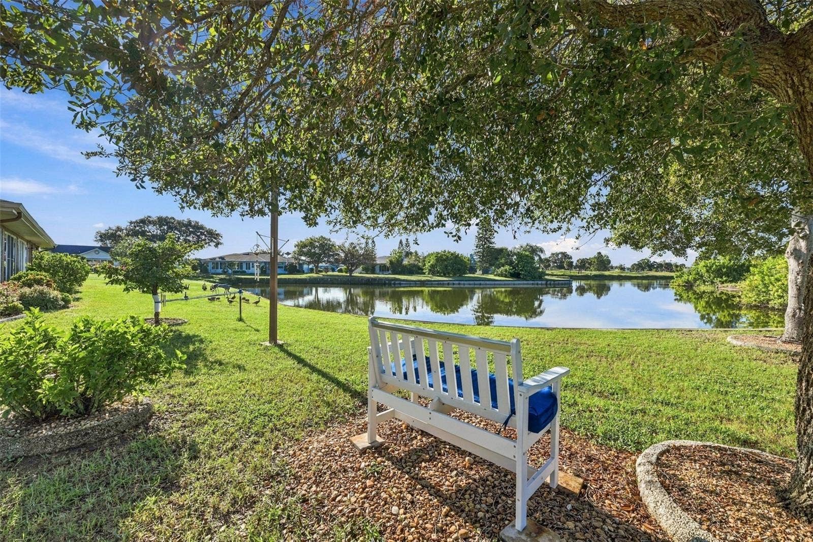 211 STONEHAM DRIVE, Sun City Center, FL 33573 Imagine sitting here in the evening with a glass of wine and enjoying the sea breezes.