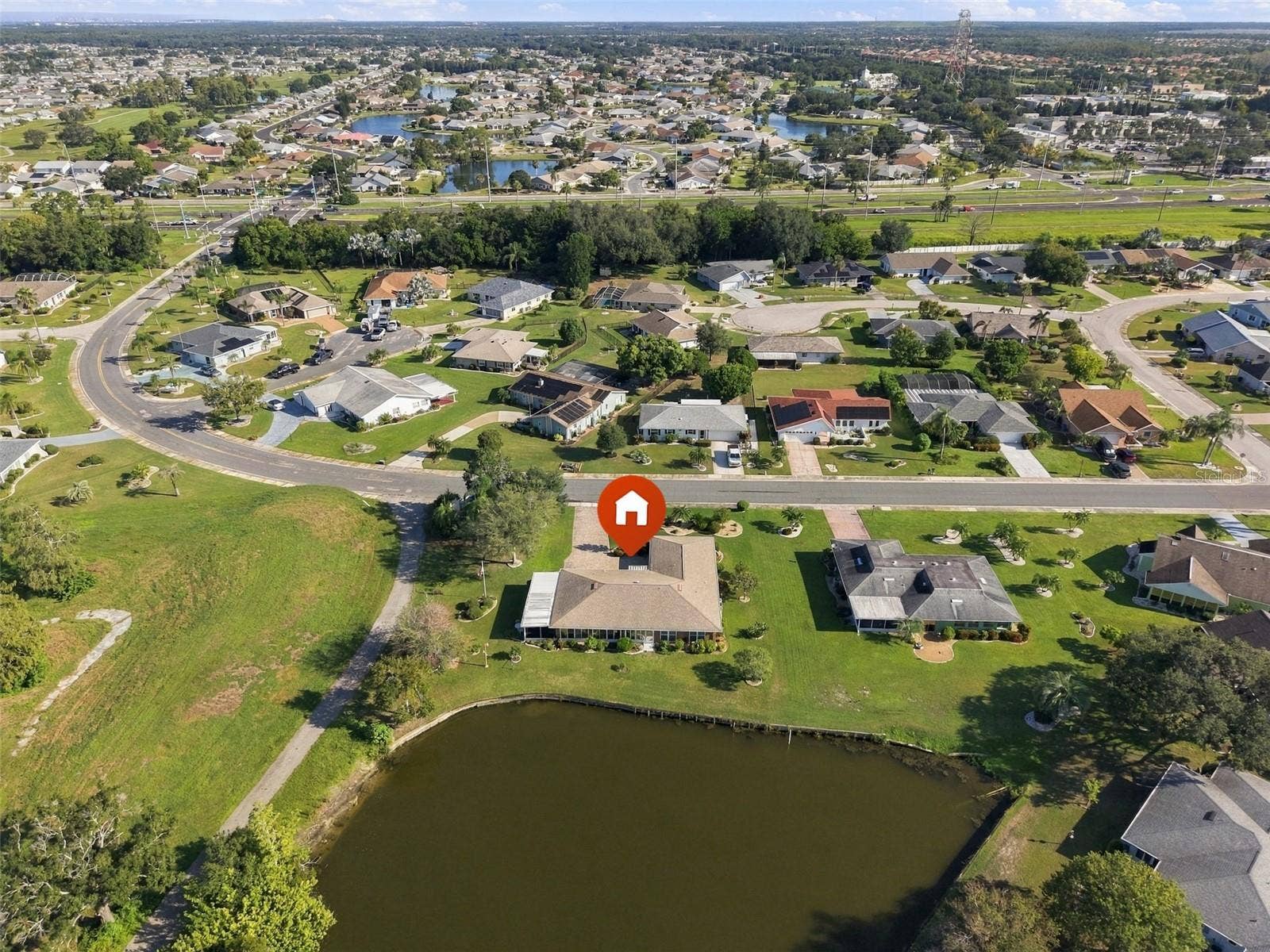 211 STONEHAM DRIVE, Sun City Center, FL 33573 Aerial view
