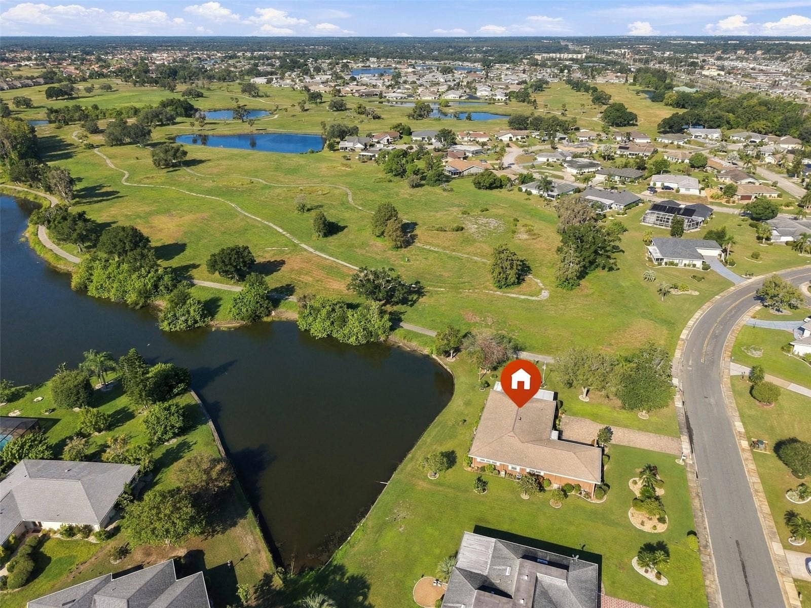 211 STONEHAM DRIVE, Sun City Center, FL 33573 Aerial view