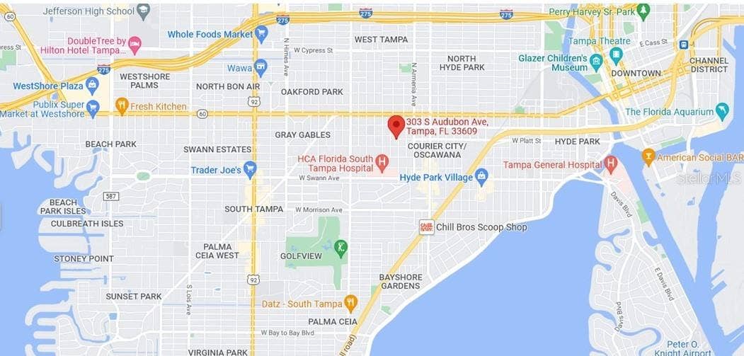 303 S AUDUBON AVENUE, Tampa, FL 33609 303 S AUDUBON AVENUE, Tampa, FL 33609
