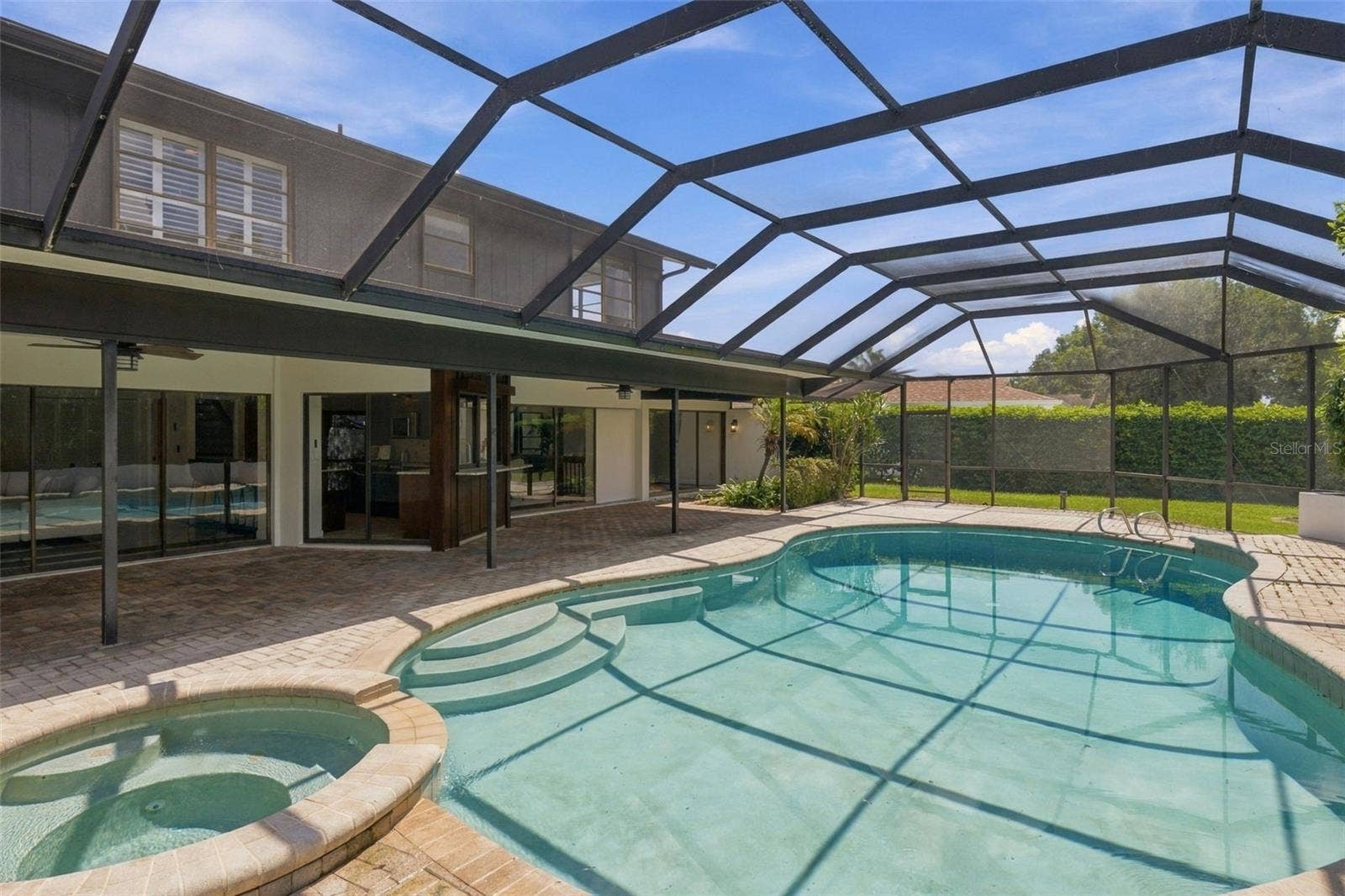 2924 TORREY PINES COURT, Clearwater, FL 33761 Enclosed Pool