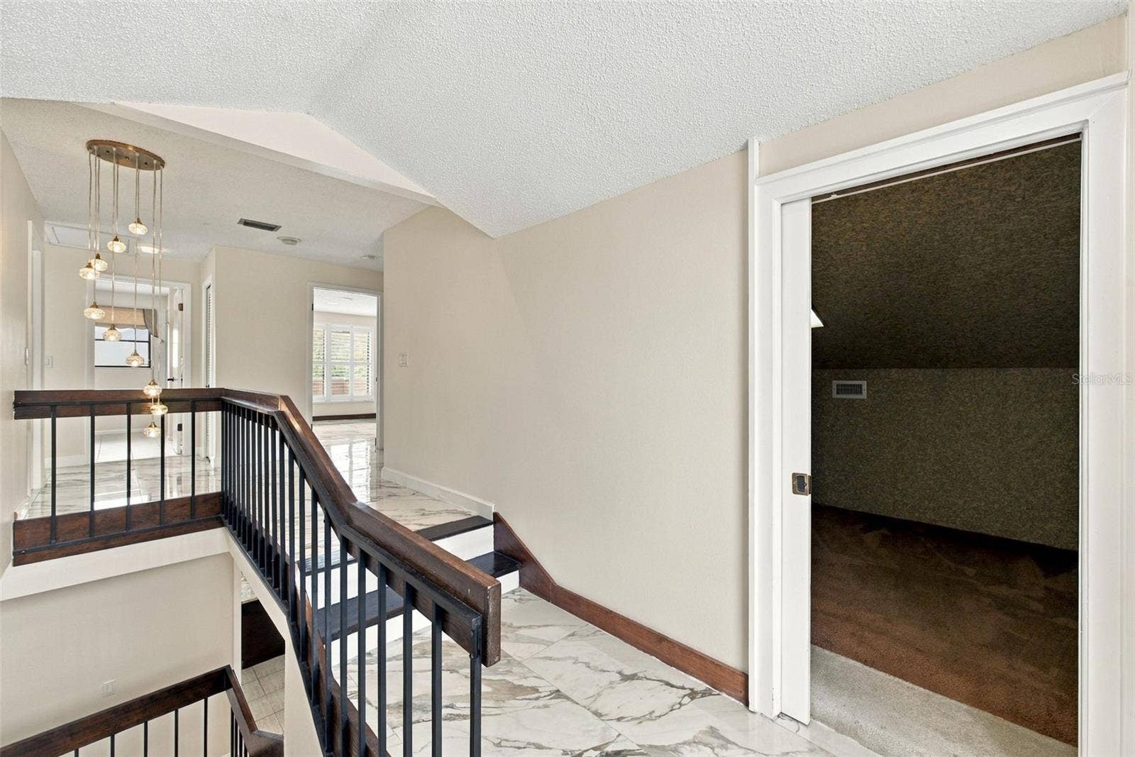 2924 TORREY PINES COURT, Clearwater, FL 33761 Top Floor landing with Cedar Lined Closet