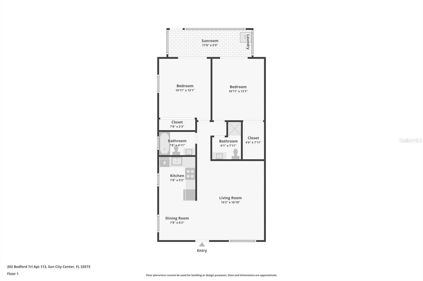 202 BEDFORD TRAIL, #109, Sun City Center, FL 33573 202 BEDFORD TRAIL, #109, Sun City Center, FL 33573