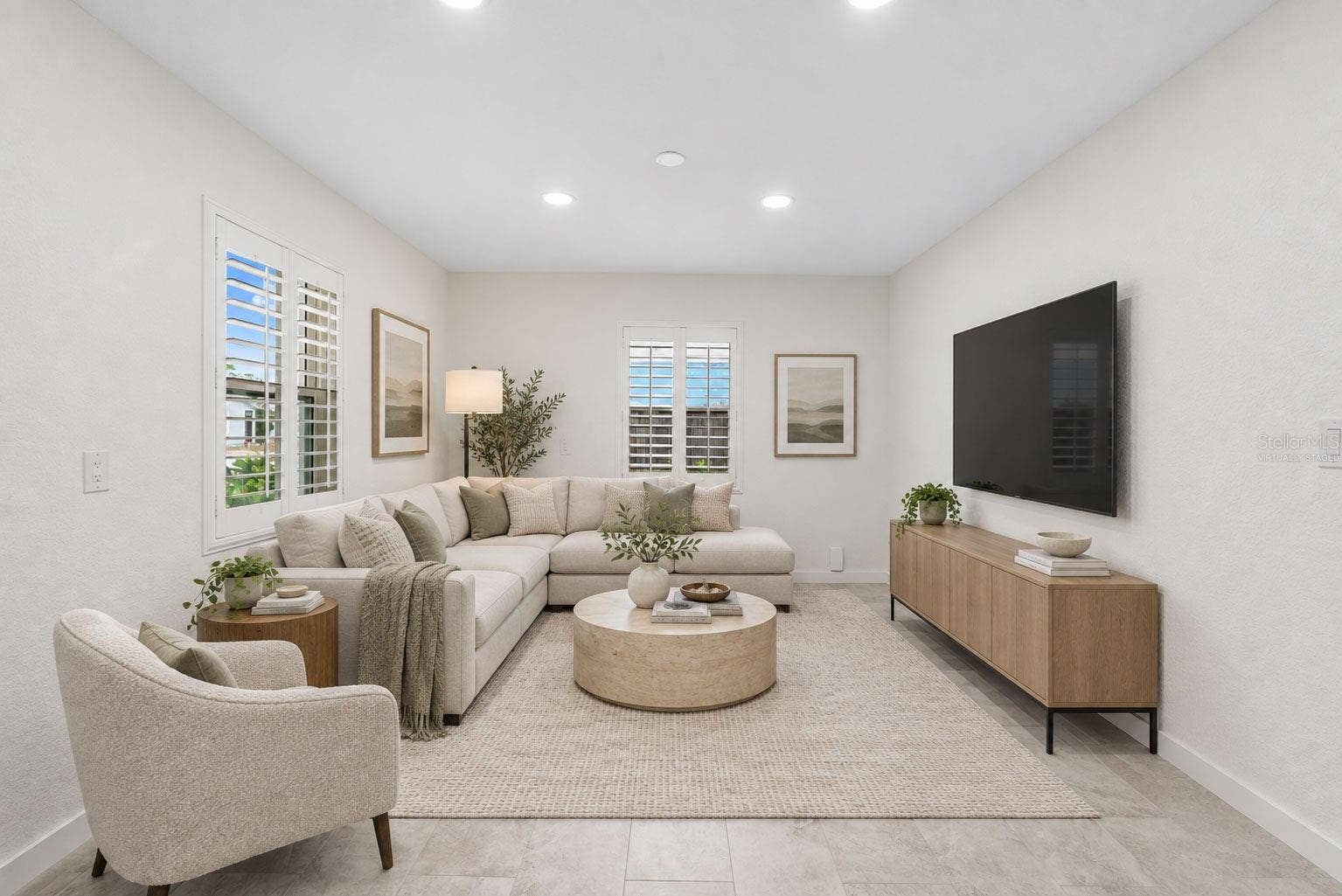 450 78TH AVENUE, St Pete Beach, FL 33706 (Virtually Staged) Living Room