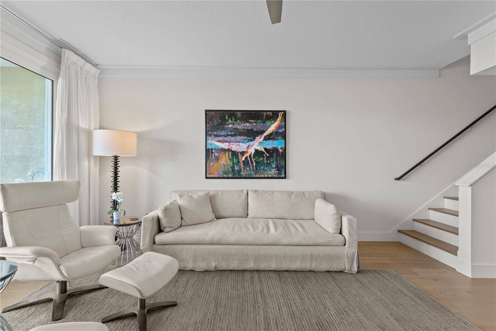 1067 PINELLAS BAYWAY S, St Petersburg, FL 33715 2nd level living room