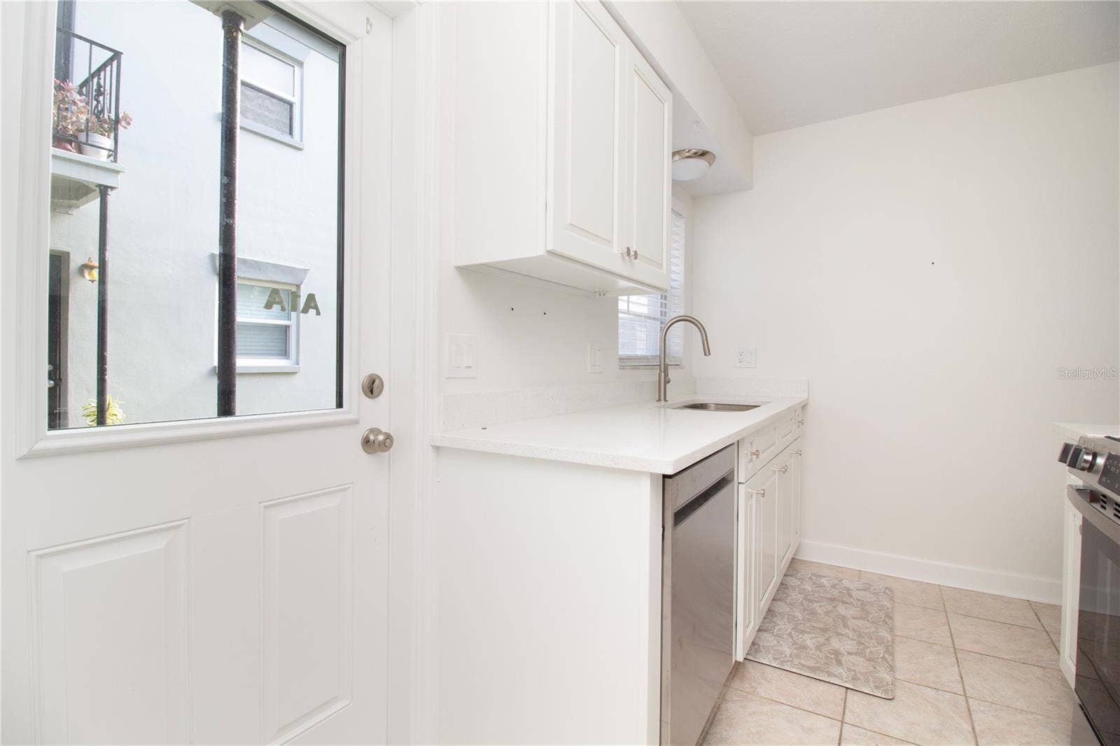 Kitchen with private entrance