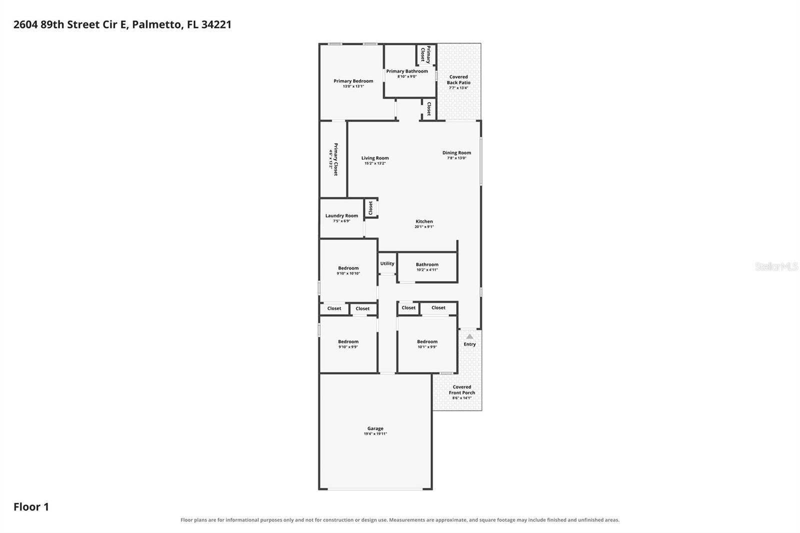 2604 89TH STREET CIRCLE E, Palmetto, FL 34221 2604 89TH STREET CIRCLE E, Palmetto, FL 34221