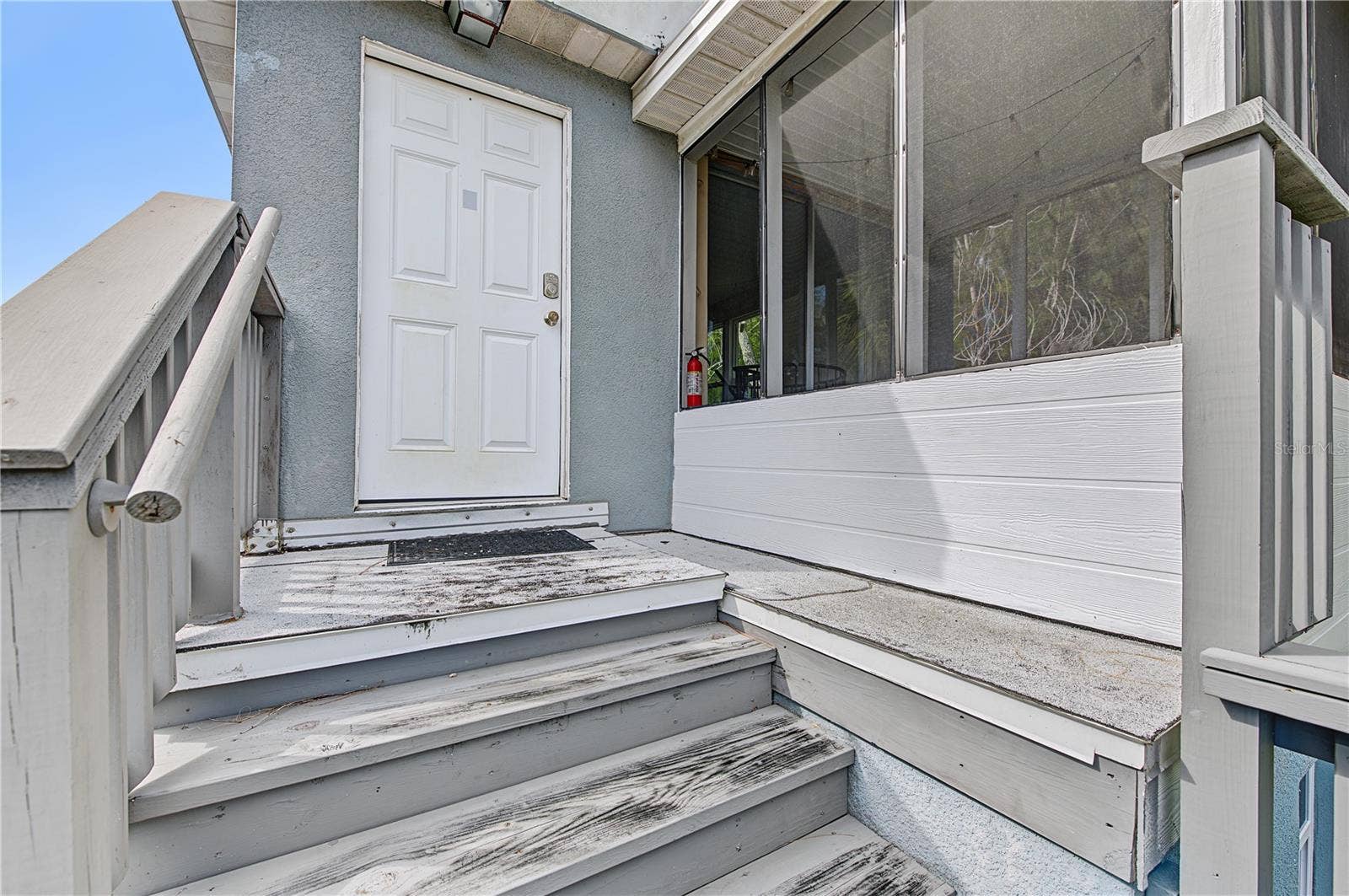 Private Entrance of Second Floor Unit - Unit 2 - 5117 Mallett Drive