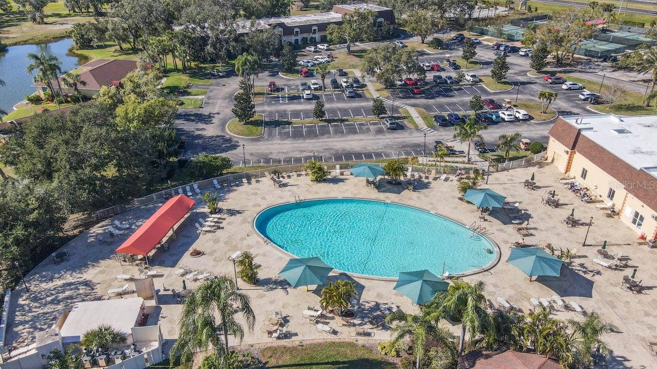 2102 HARRINGAY STREET, #449, Sun City Center, FL 33573 North Clubhouse with indoor and outdoor pools, cafe, and theater.