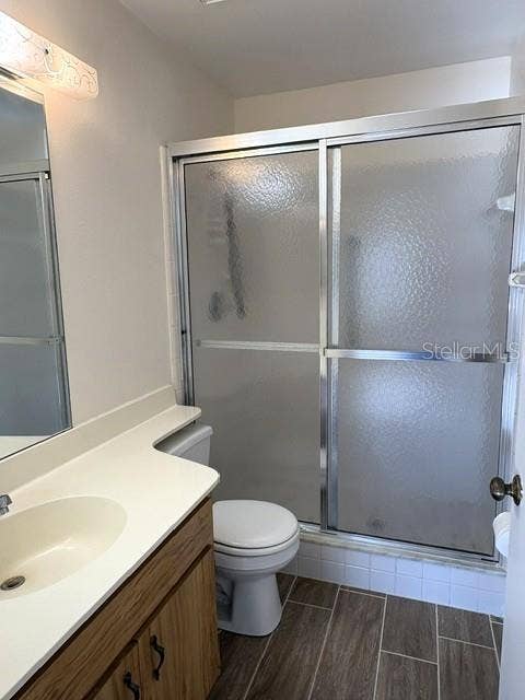2102 HARRINGAY STREET, #449, Sun City Center, FL 33573 Primary bathroom with step in shower.