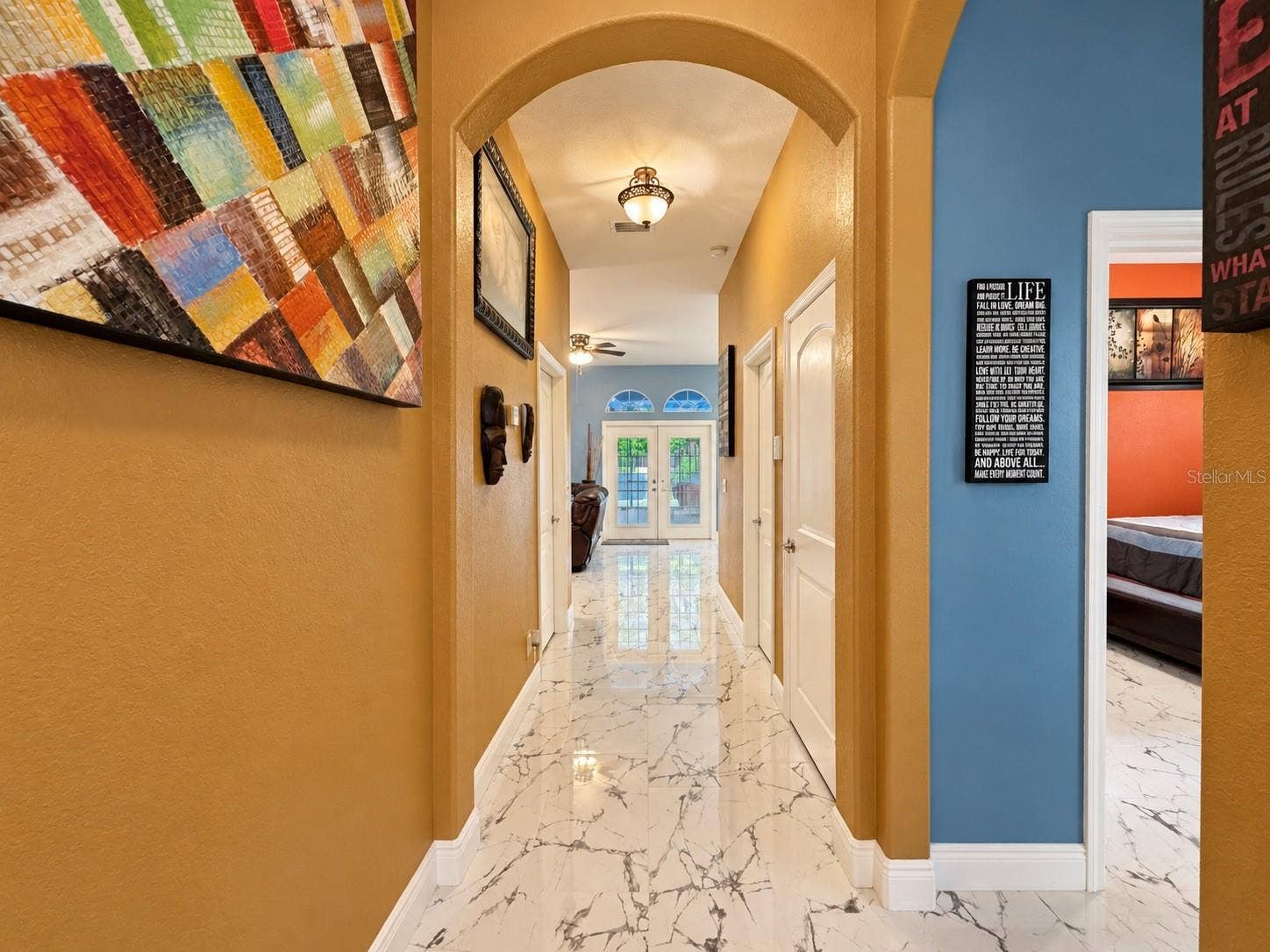 3009 W CLINTON STREET, Tampa, FL 33614 Foyer, bedrooms to the right