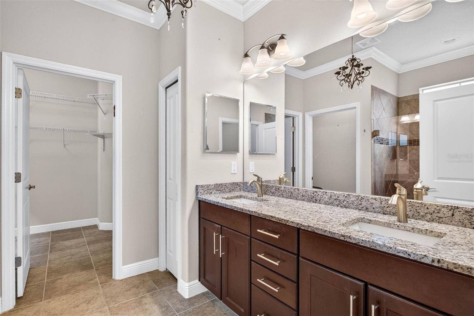 14619 ROCKY BROOK DRIVE, Tampa, FL 33625 virtually staged - primary bathroom