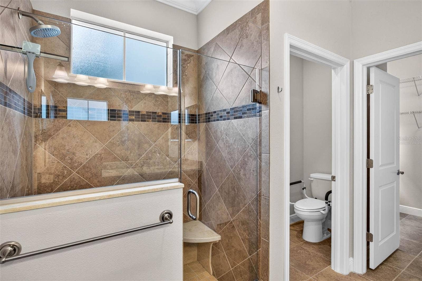 14619 ROCKY BROOK DRIVE, Tampa, FL 33625 virtually staged - primary bathroom