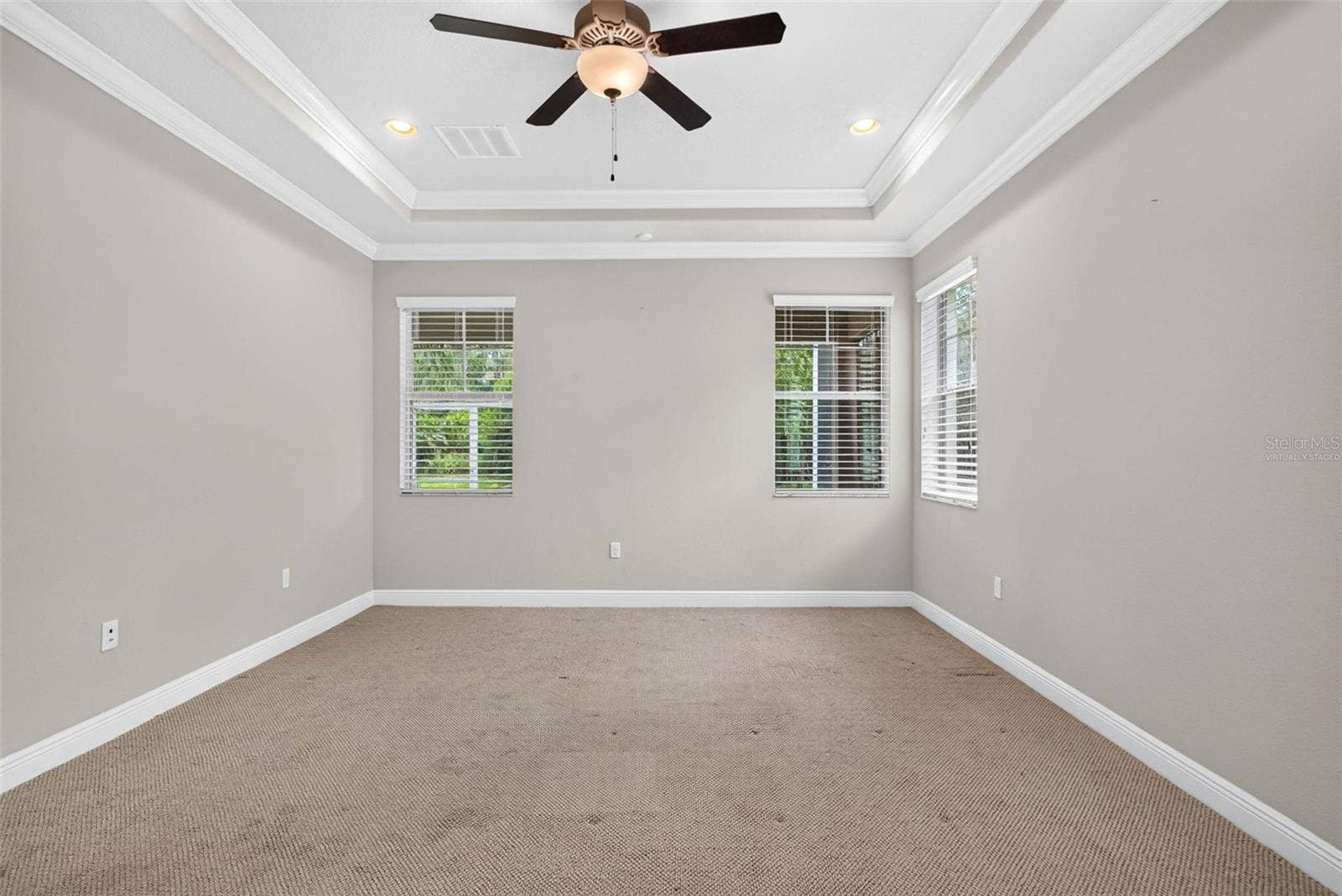 14619 ROCKY BROOK DRIVE, Tampa, FL 33625 virtually staged - primary bedroom