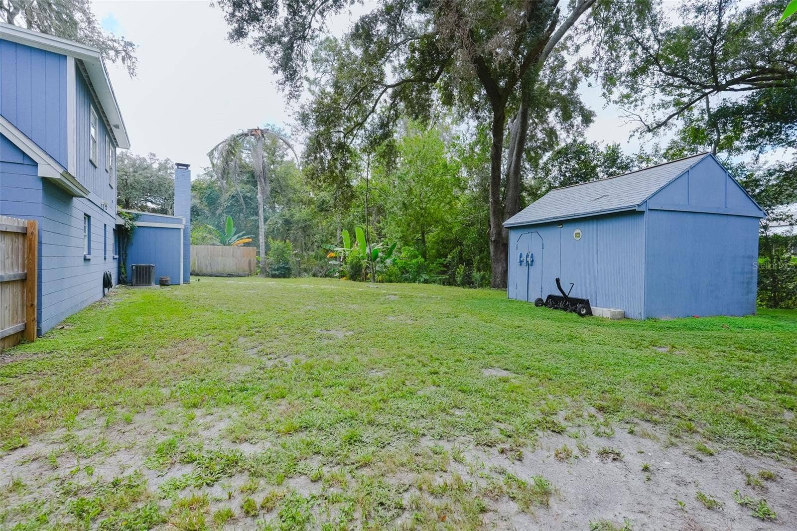 16606 FOREST PARK DRIVE, Lutz, FL 33549 Backyard left
