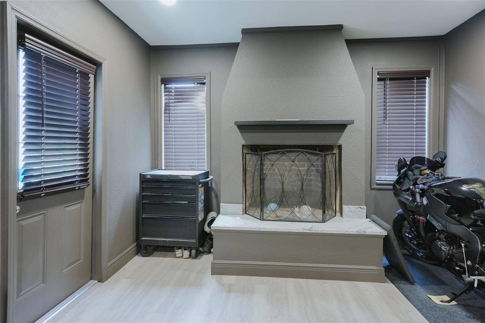 16606 FOREST PARK DRIVE, Lutz, FL 33549 Family room / fireplace