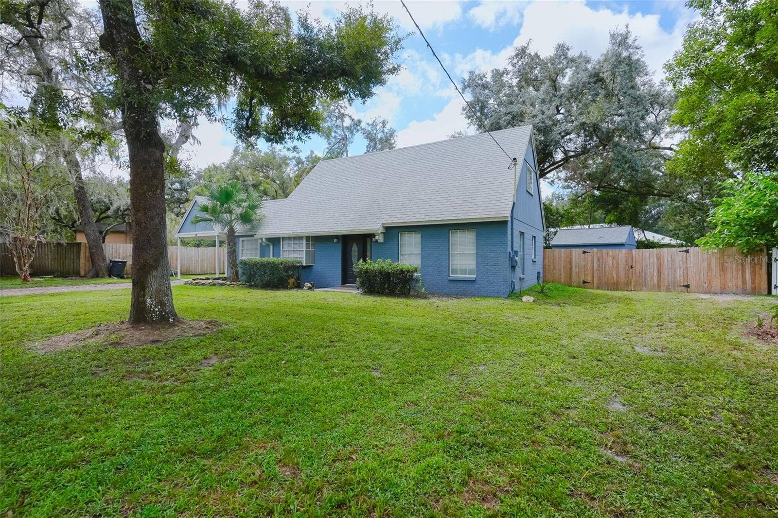 16606 FOREST PARK DRIVE, Lutz, FL 33549 Front right from Forest Park Dr