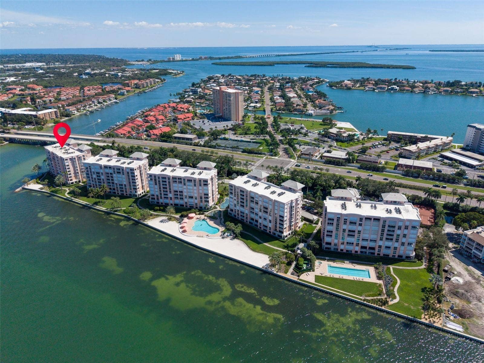 4993 BACOPA LANE S, #304, St Petersburg, FL 33715 Aerial View