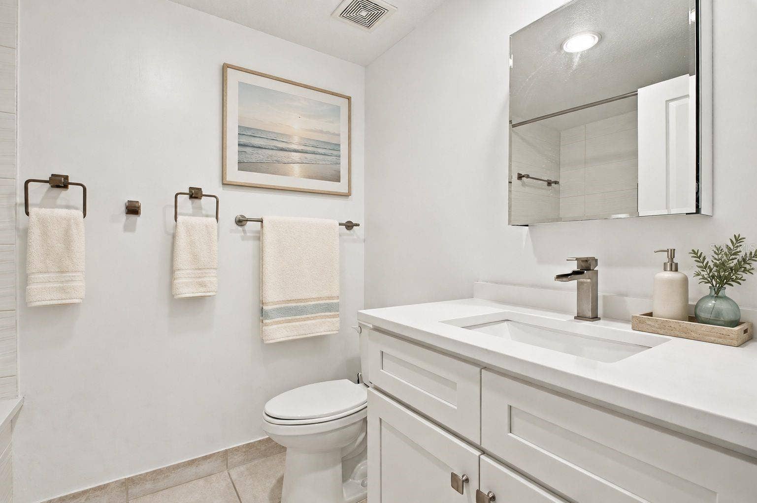 4993 BACOPA LANE S, #304, St Petersburg, FL 33715 2nd Bathroom virtually staged