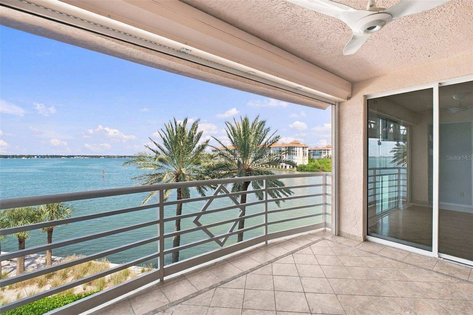 4993 BACOPA LANE S, #304, St Petersburg, FL 33715 Balcony View from Primary bedroom