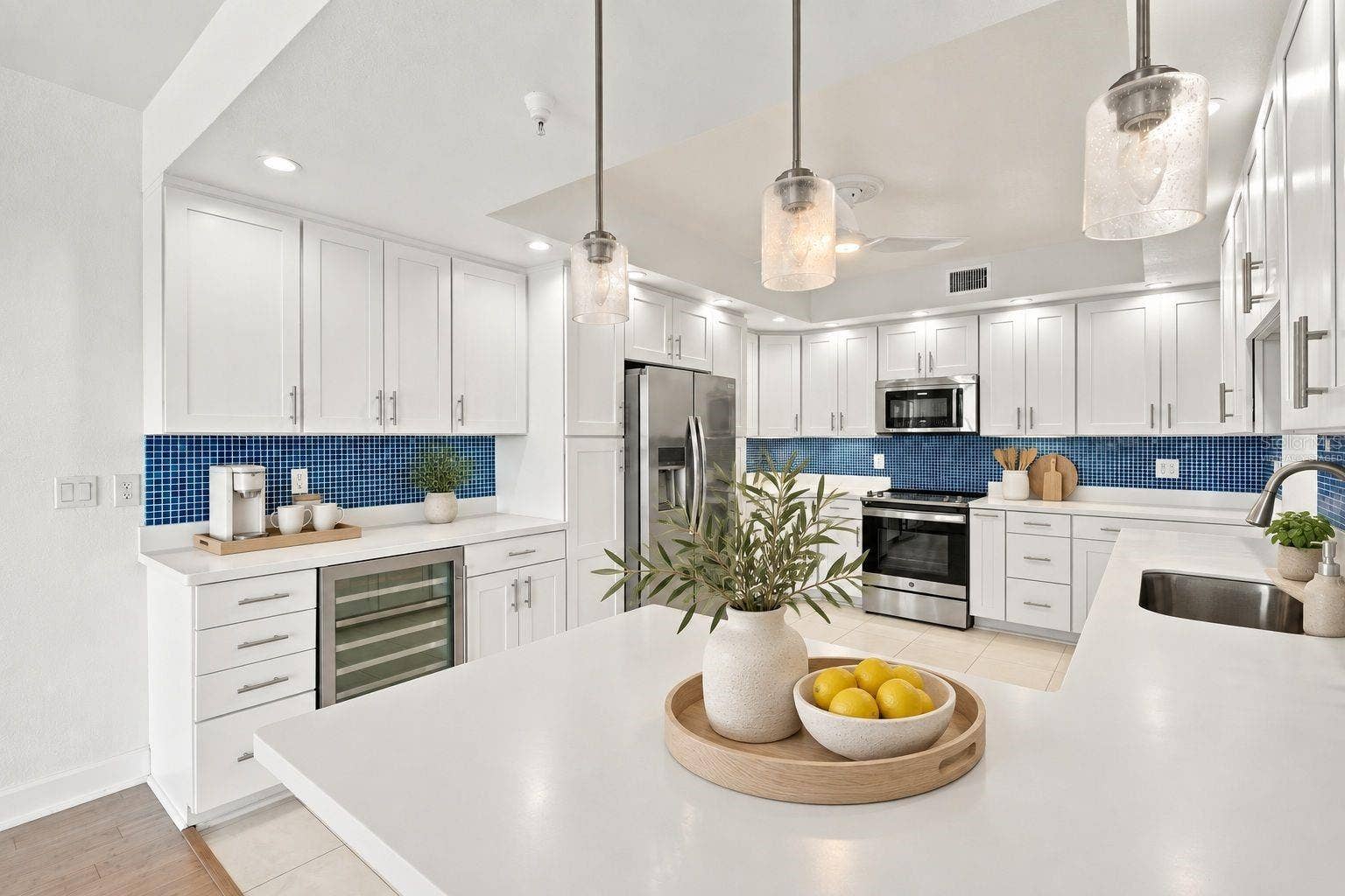 4993 BACOPA LANE S, #304, St Petersburg, FL 33715 Kitchen Virtually Staged