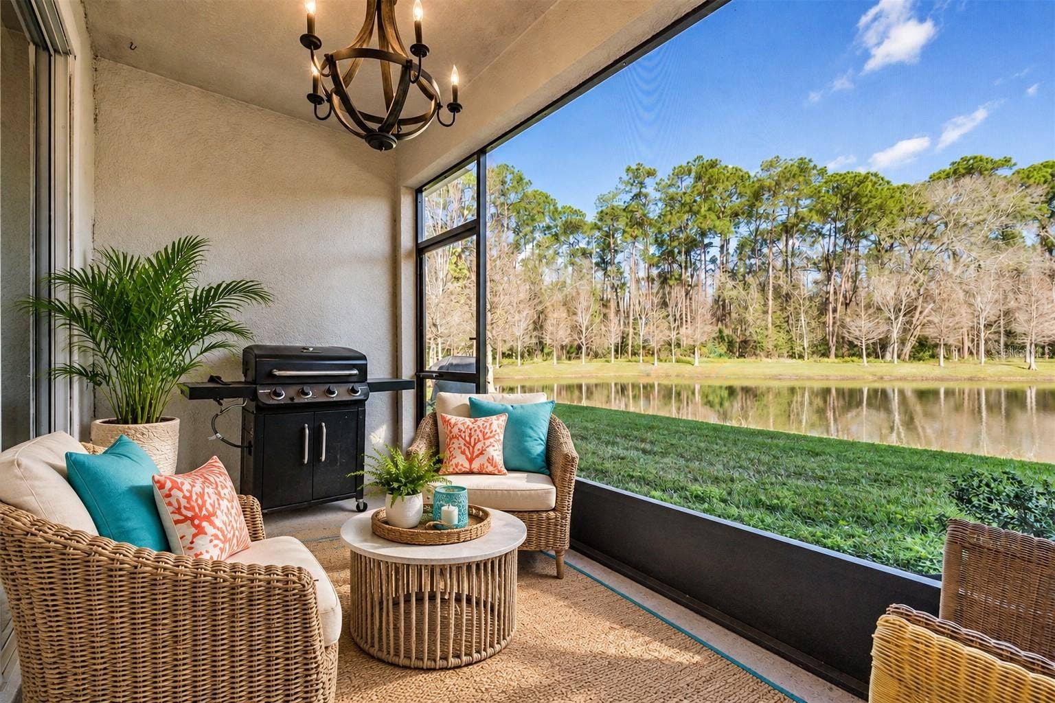 5527 CUMBERLAND STAR COURT, Lutz, FL 33558 Waterview Lanai