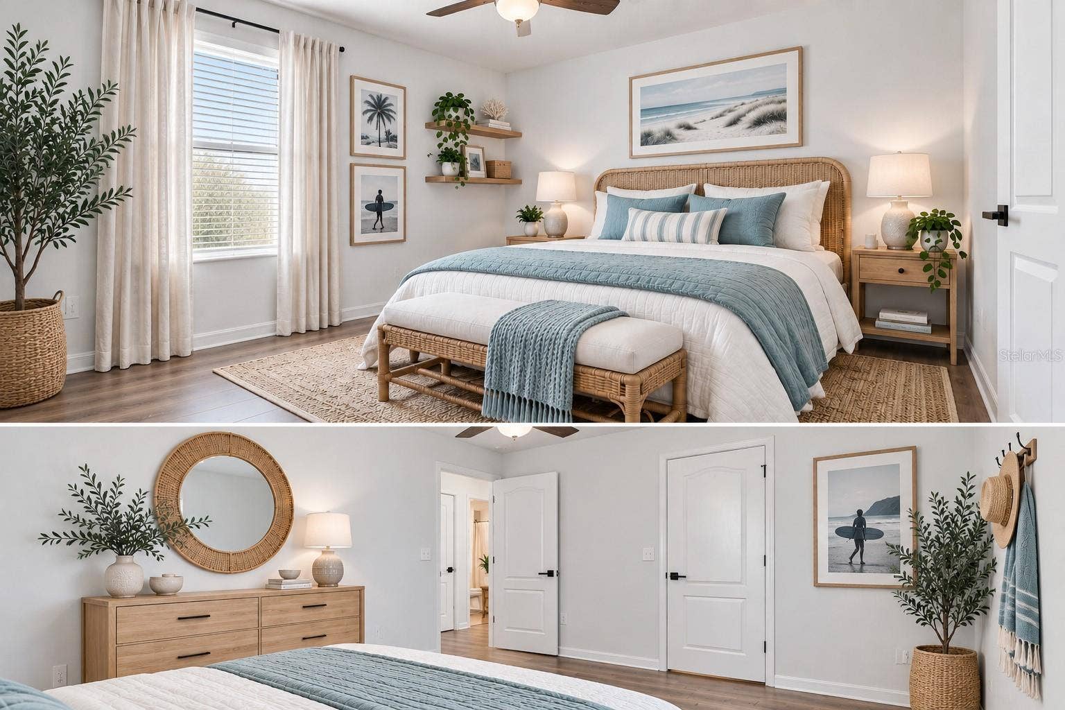 Guest bedroom 01 - Virtual Staging