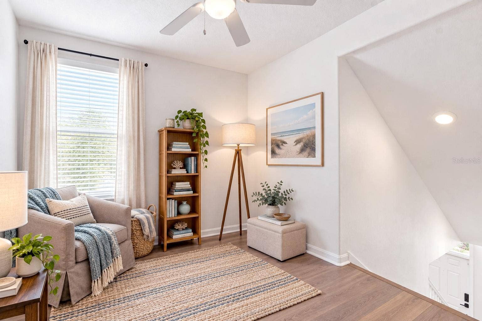 Loft Space - at top of staircase - could be used for an office or reading nook.