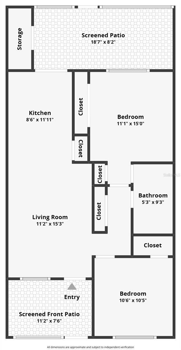 1104 TARRIDON COURT, Dunedin, FL 34698 Detailed Floor Plan