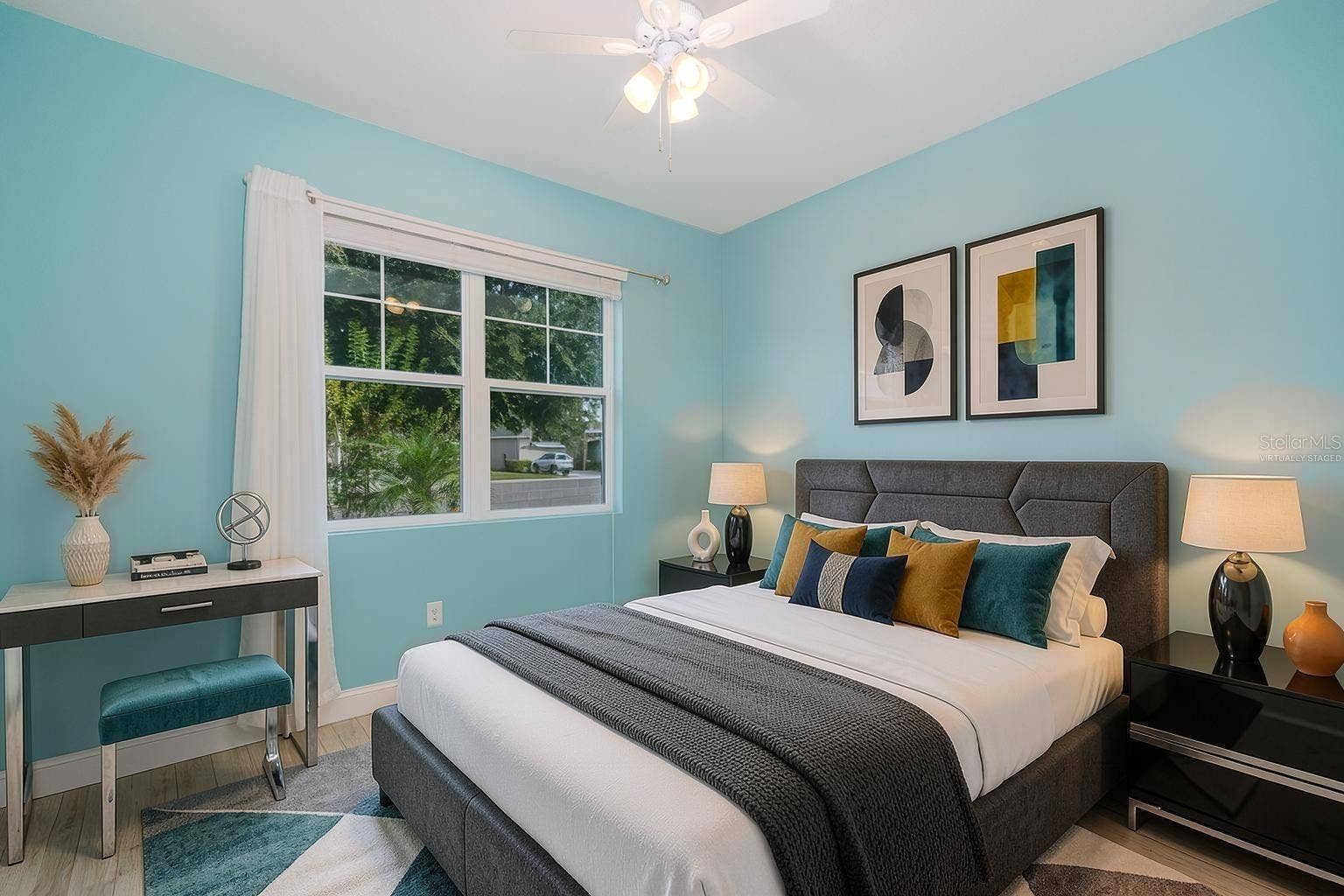 13786 HUNTING CREEK PLACE, Spring Hill, FL 34609 Bedroom 3 virtually staged