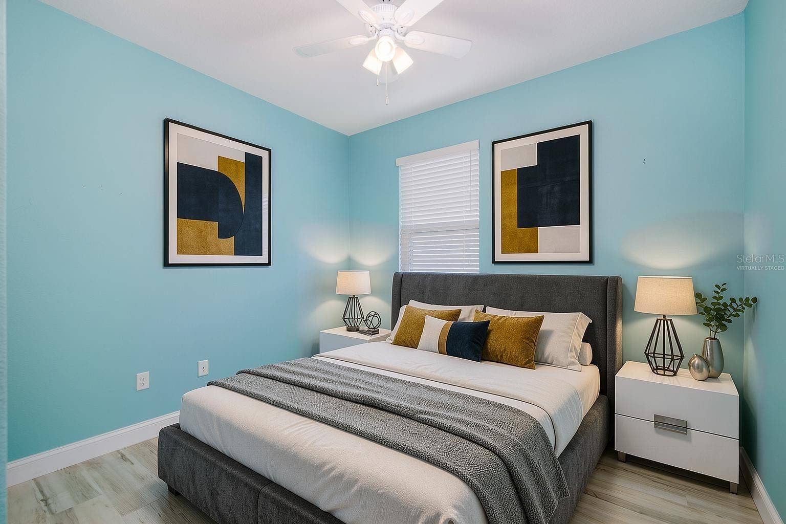 13786 HUNTING CREEK PLACE, Spring Hill, FL 34609 Bedroom 2 virtually staged