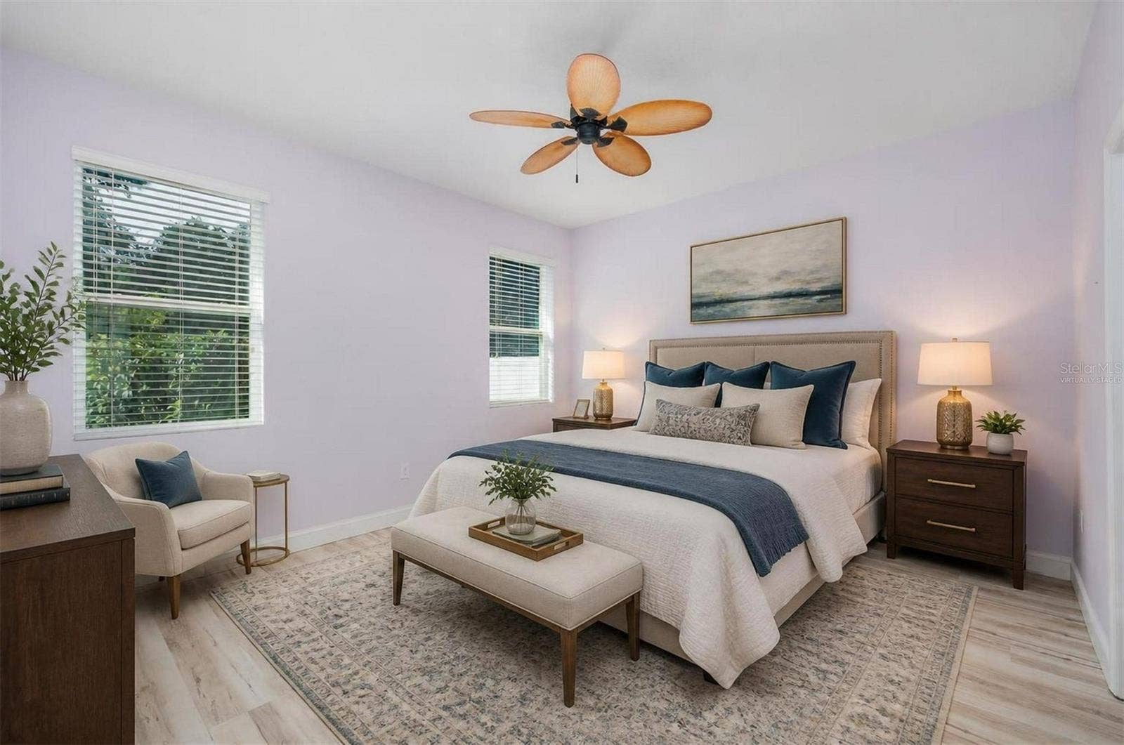 13786 HUNTING CREEK PLACE, Spring Hill, FL 34609 Primary suite virtually staged