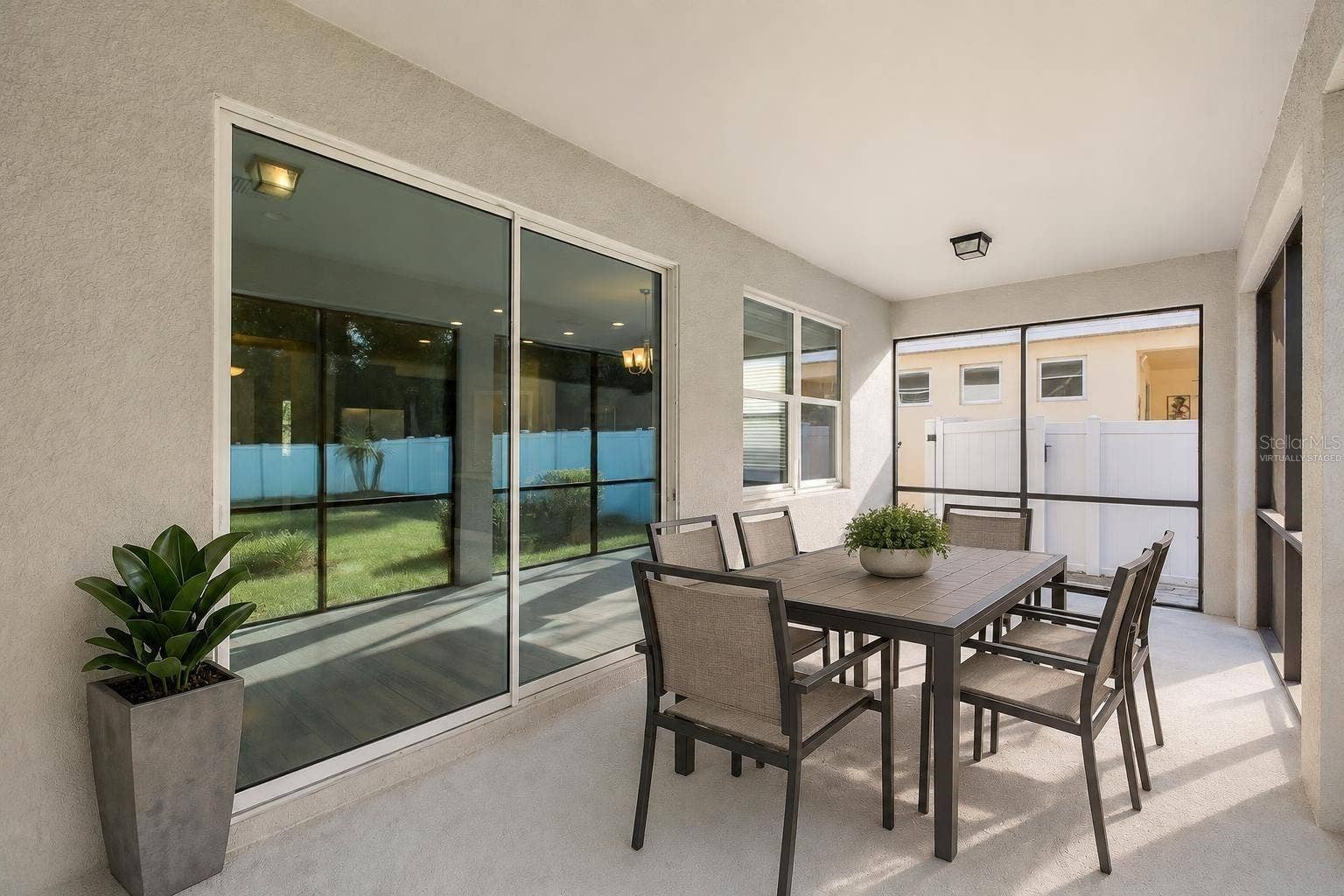 13786 HUNTING CREEK PLACE, Spring Hill, FL 34609 Lanai virtually staged